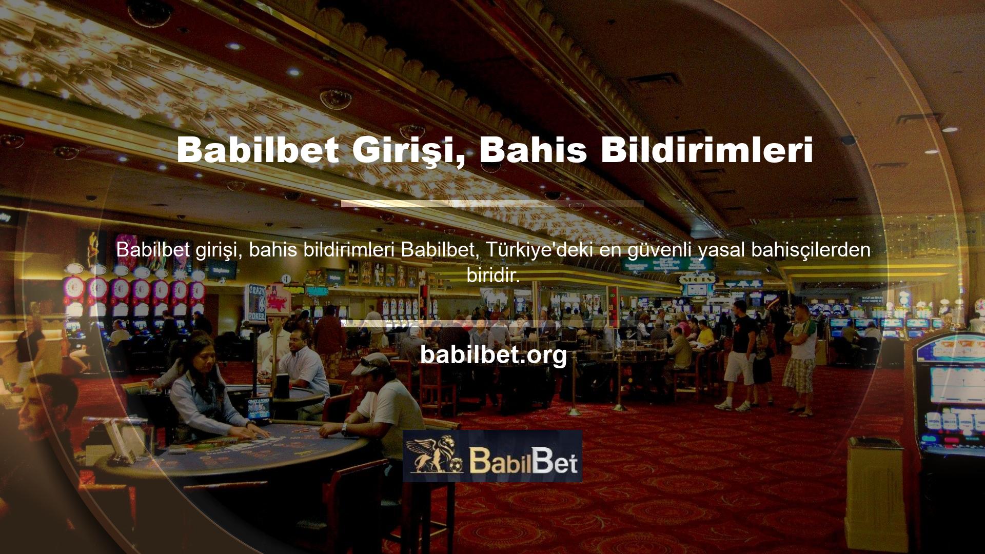 Babilbet, slot oyunlarına ilgi duyanlar için ülkemizdeki en popüler kuruluşlardan biridir