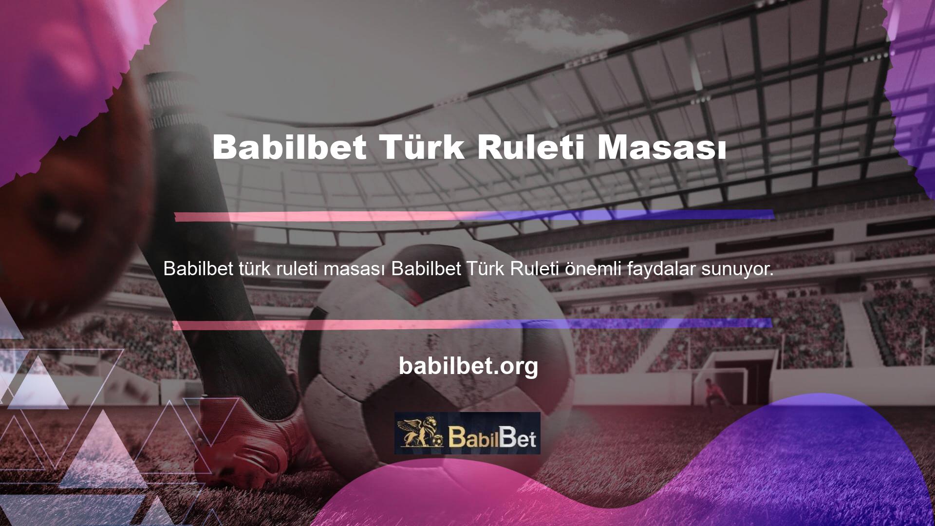 Türk rulet sitesi ülkemizde en popüler ve yaygın olarak kullanılan çevrimiçi bahis platformlarından biridir