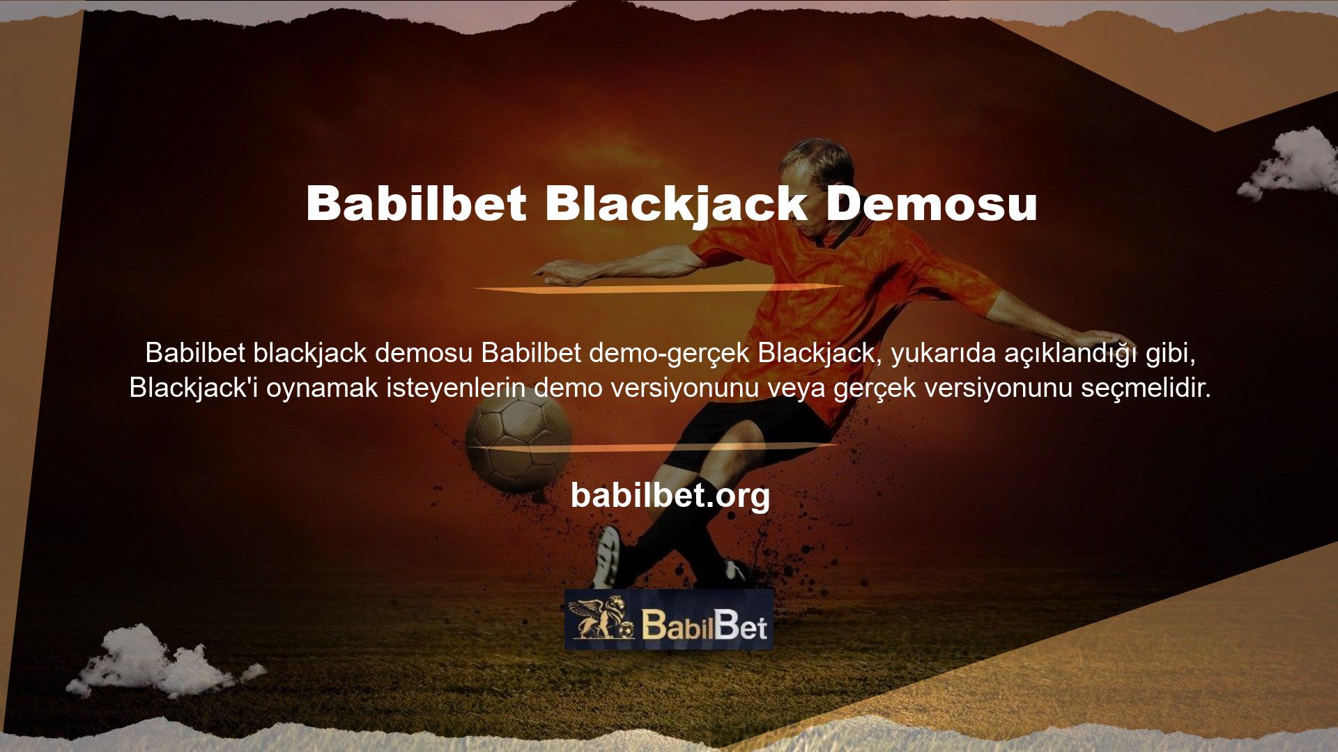 Bu ayrıntıları Babilbet Casino'da bulabilirsiniz