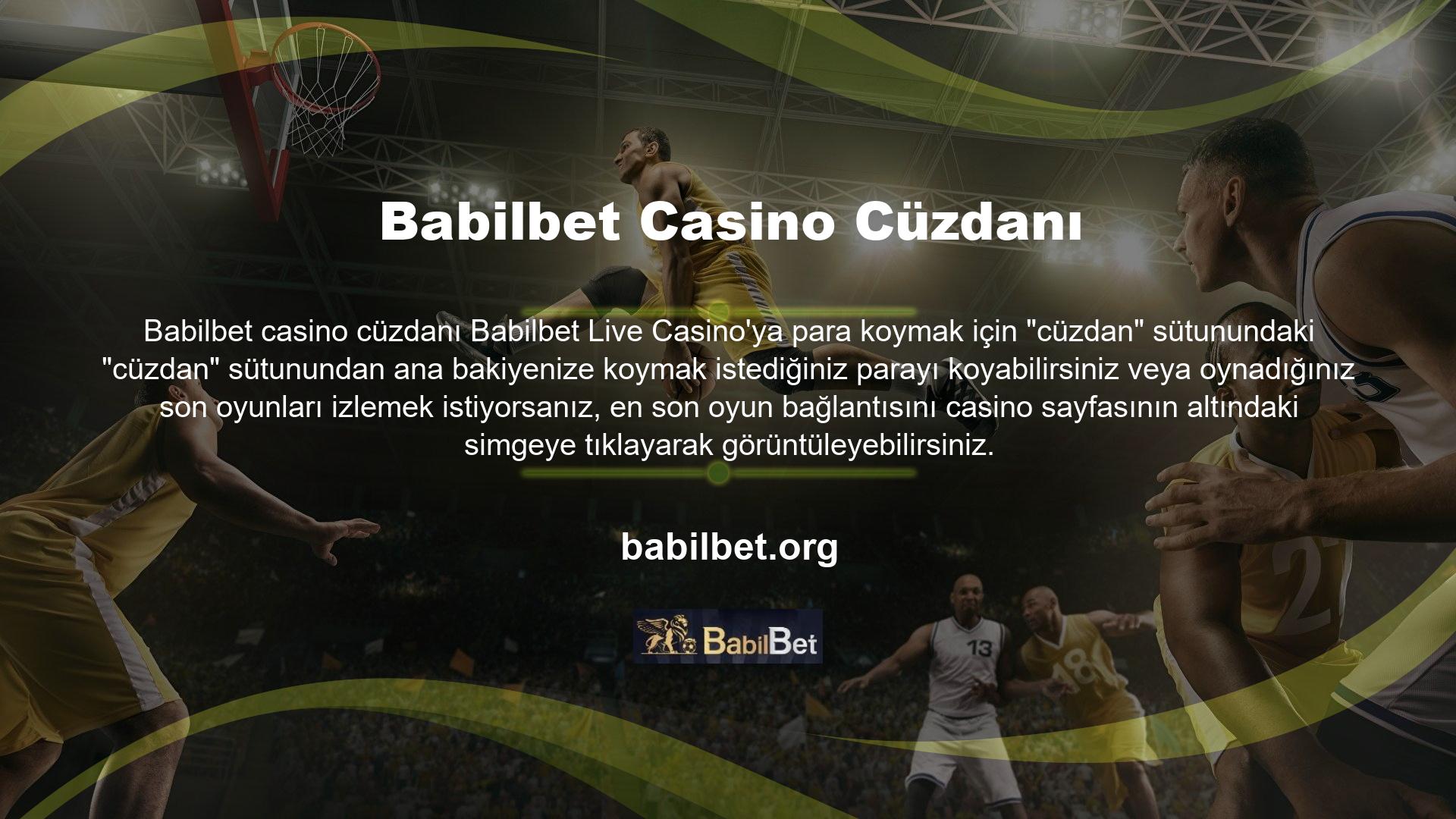 Babilbet giriş bilgilerimi unuttum